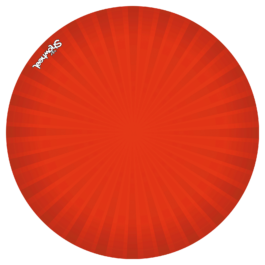 Fond Radial rouge