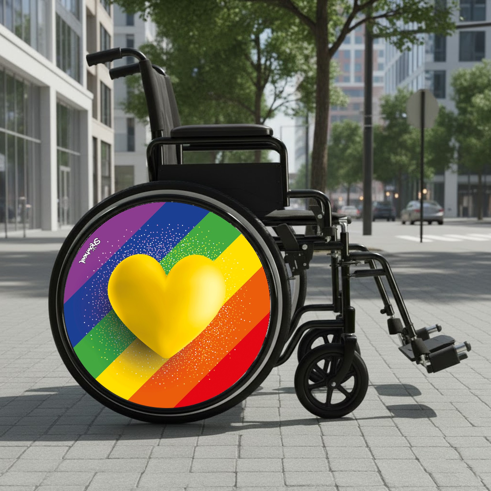 Coeur arc en ciel – Image 10