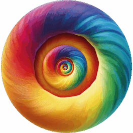 Spirale Arc en ciel