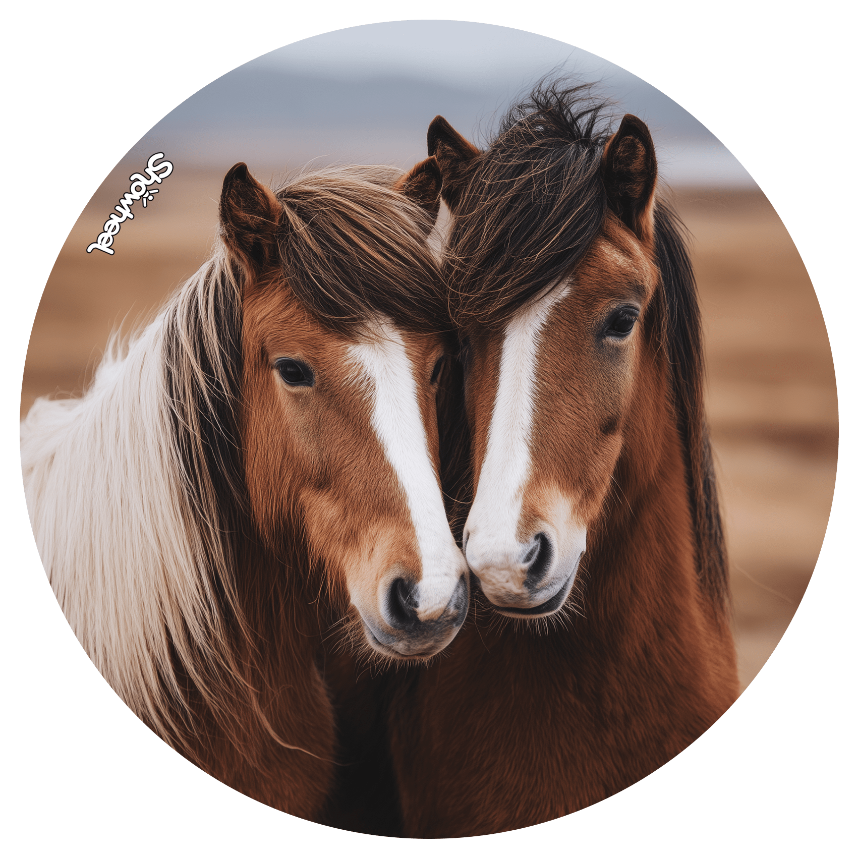 Duo de chevaux