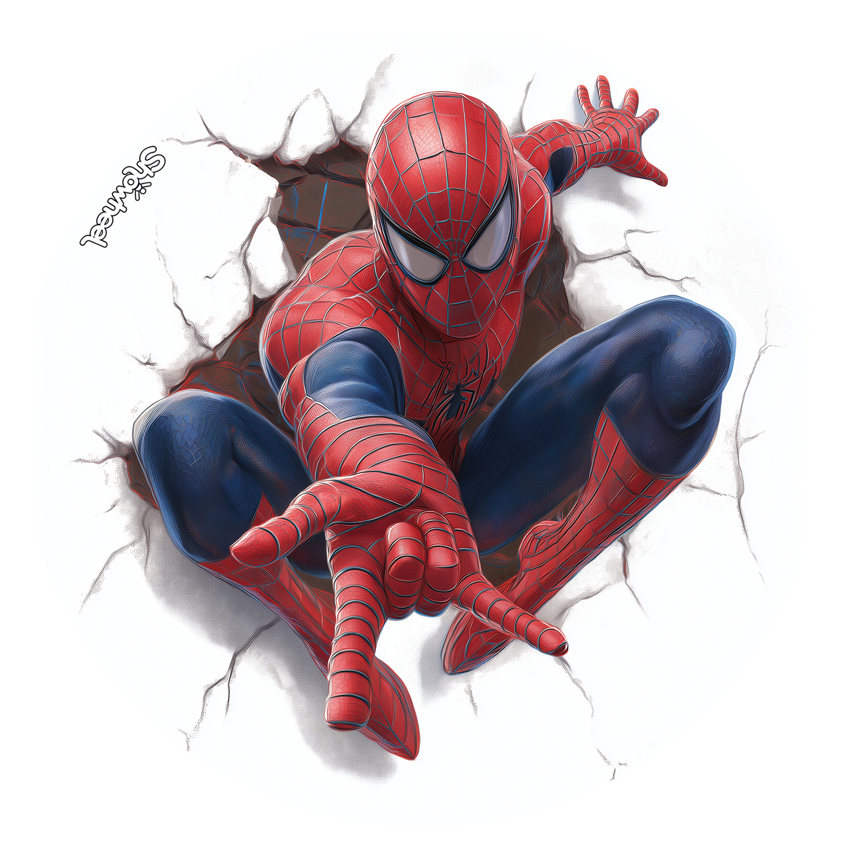 Spiderman clipart