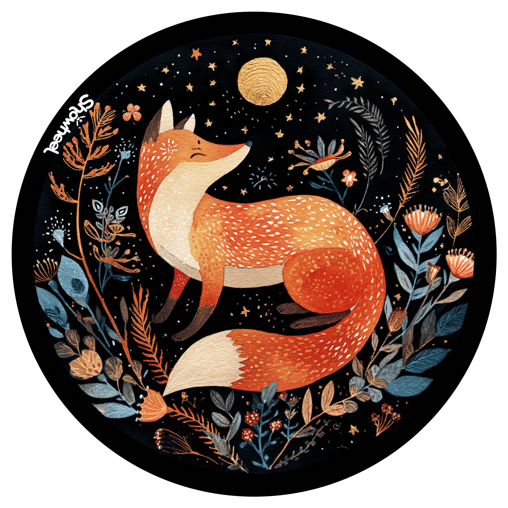 Le renard et la lune d'or