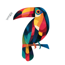 Toucan coloré