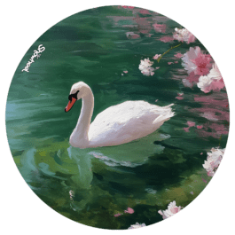 Cygne peinture