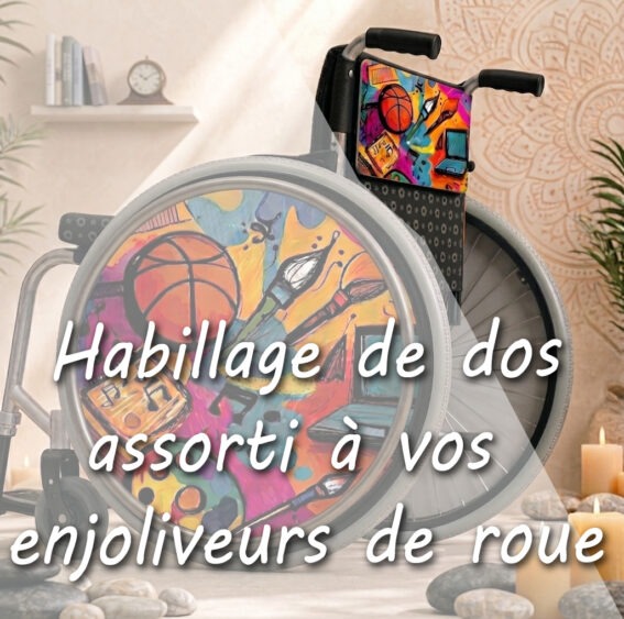 Habillage de dos assorti
